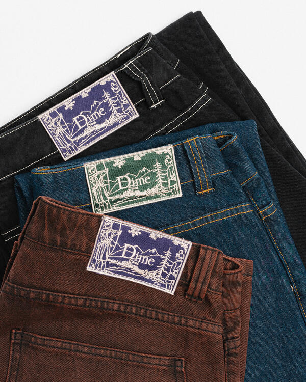 Dime Classic Baggy Denim | DIMEFA2446BLK | Icse2014Shops STORE